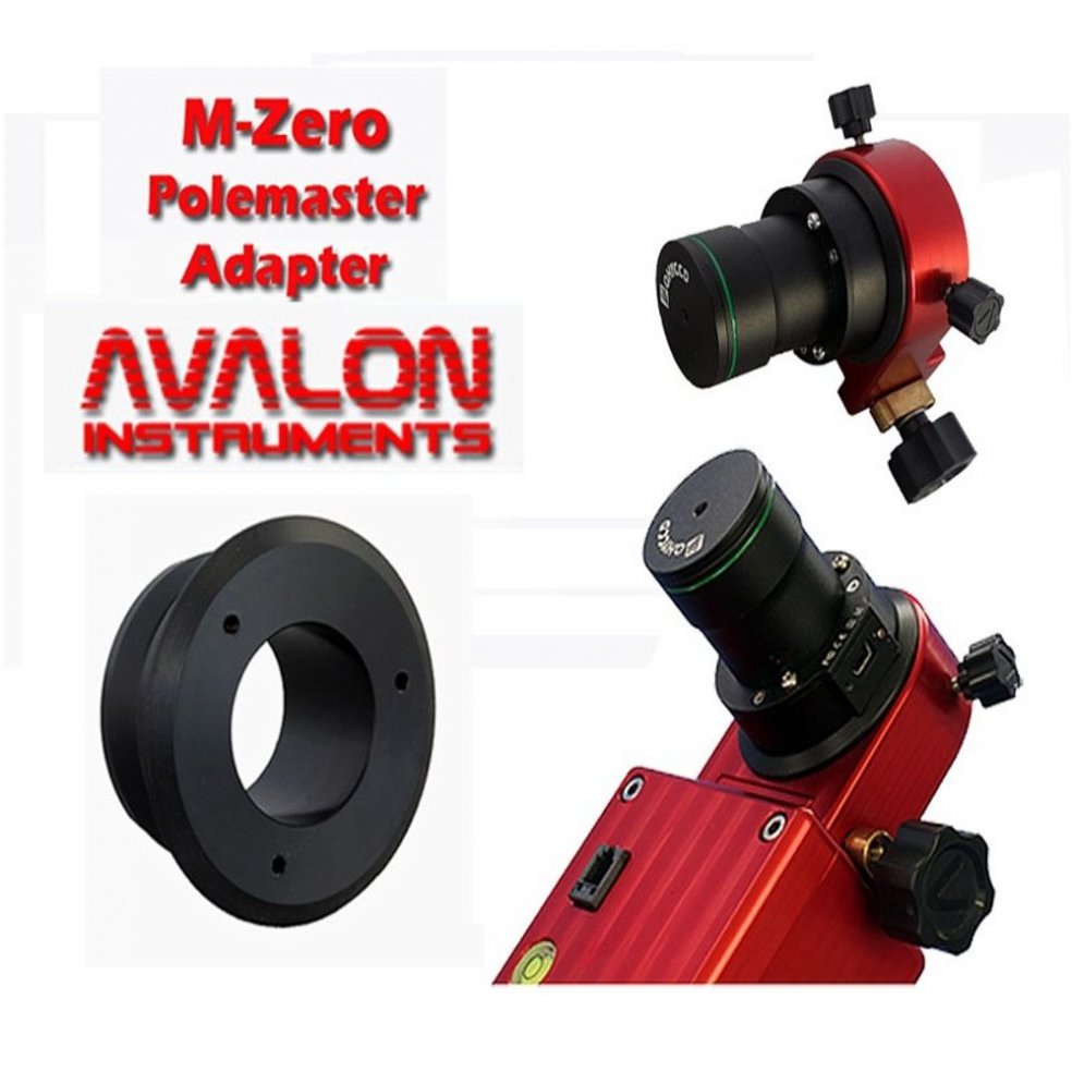 Avalon QHY polemaster adapter for M-Zero mount
