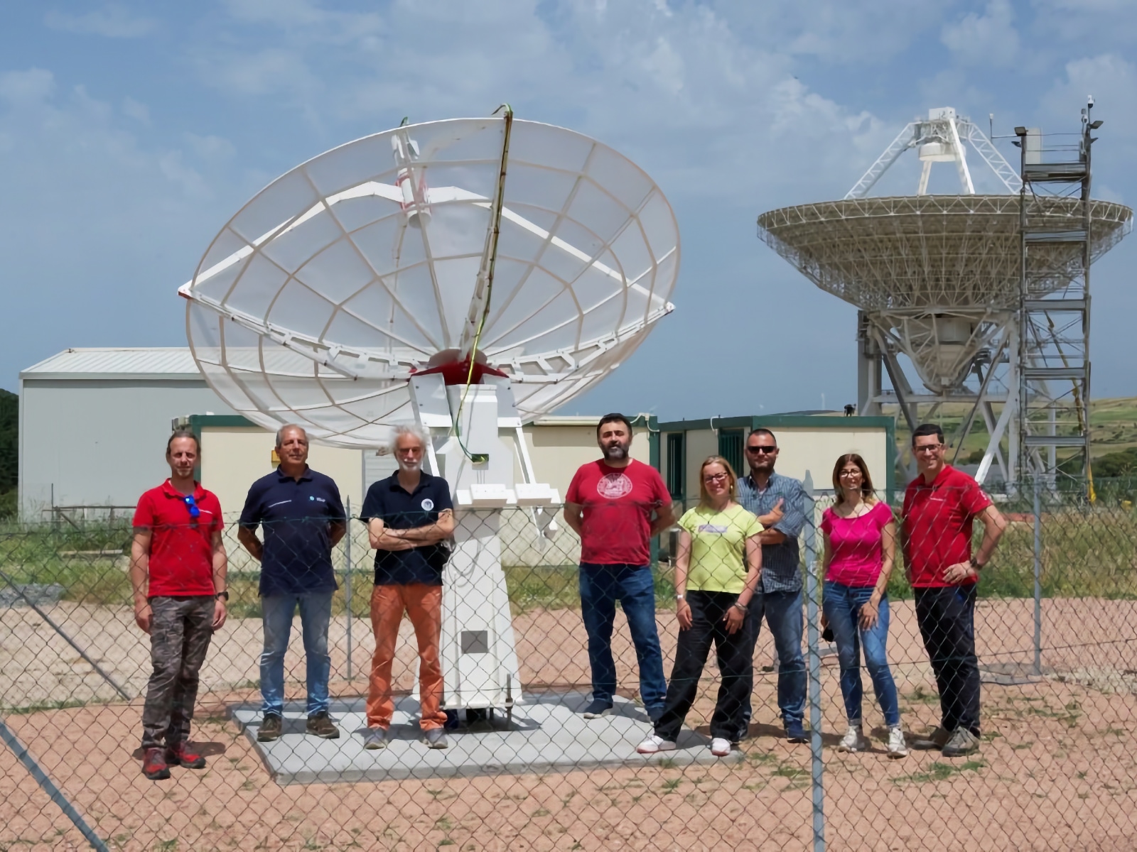 SPIDER 300A installed near Sardinia Radio Telescope (SRT)